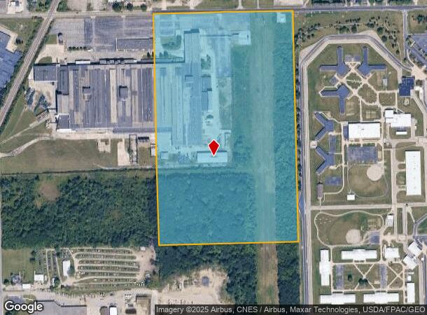 1450 E Beecher St, Adrian, MI Parcel Map