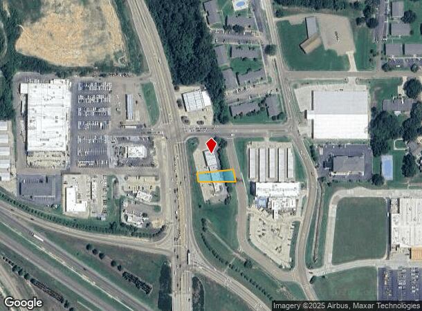  165 Broadway St, Clinton, MS Parcel Map