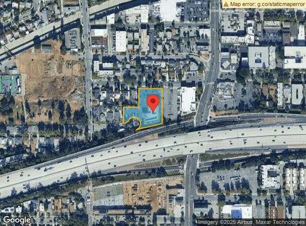  516 Burchett St, Glendale, CA Parcel Map