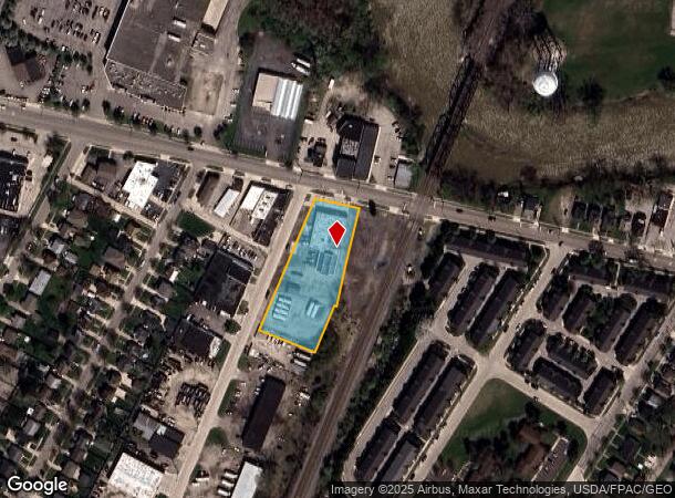  1125 W Front St, Monroe, MI Parcel Map