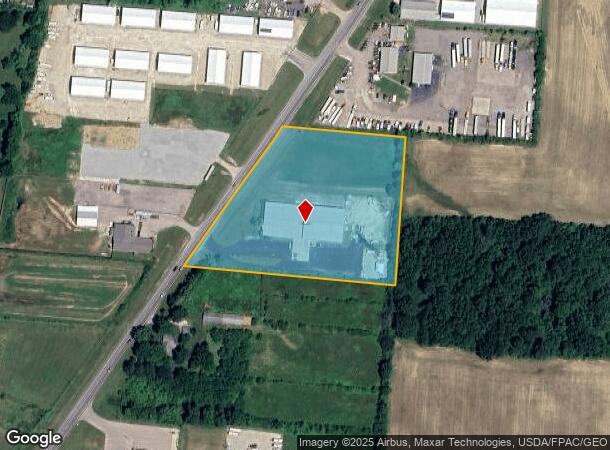 8973 State Route 201, Tipp City, OH Parcel Map