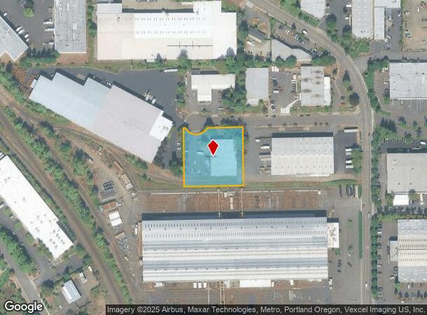 7300 Sw Landmark Ln, Portland, OR Parcel Map