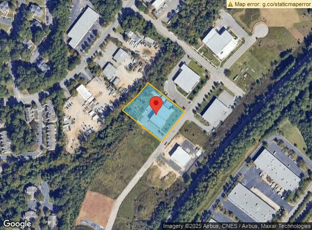  1723 Round Rock Dr, Raleigh, NC Parcel Map