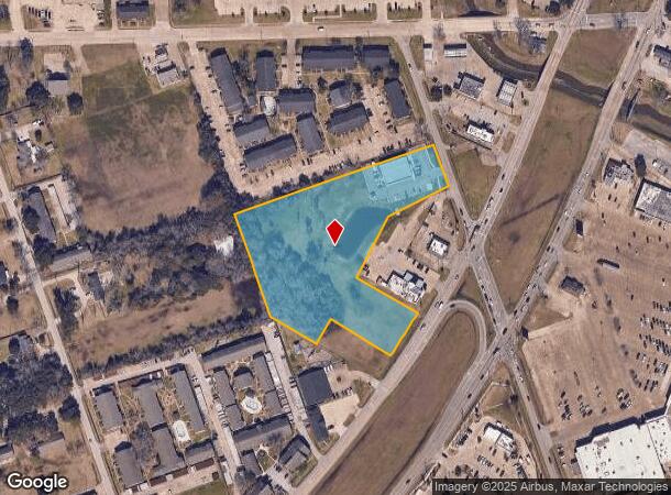 1820 S Fairway Dr, Alvin, TX Parcel Map