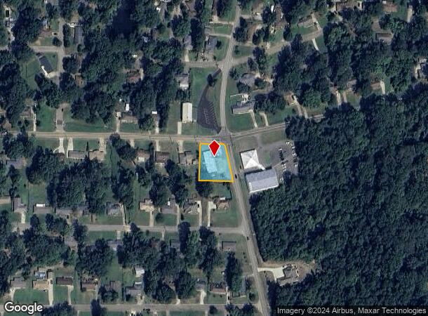  6110 Indiana Ave, Vicksburg, MS Parcel Map