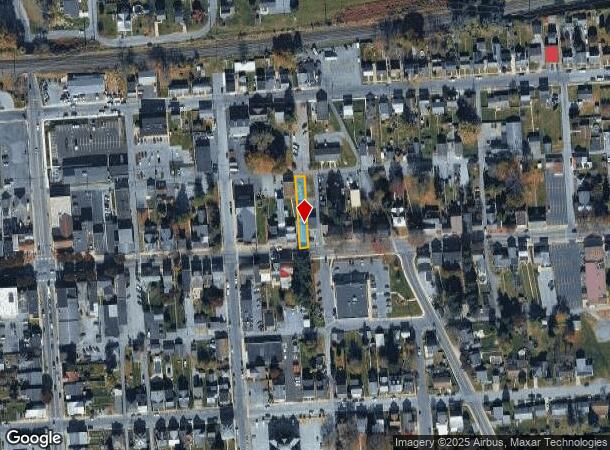  118 E Main St, Hummelstown, PA Parcel Map