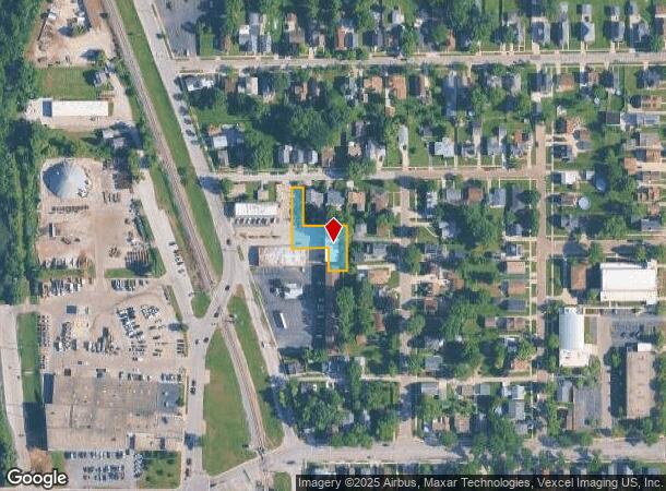  747 Aurora Ave, Aurora, IL Parcel Map