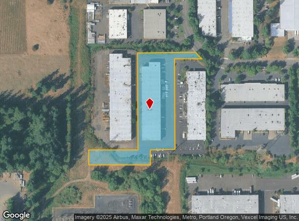 10075 Sw Commerce Cir, Wilsonville, OR Parcel Map
