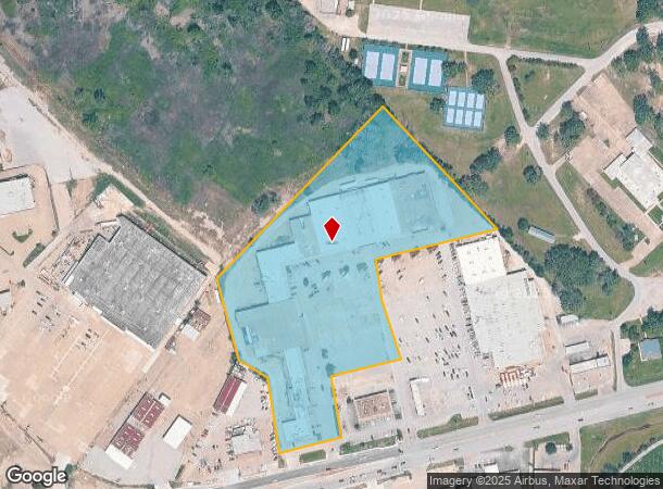 W Moore Ave, Terrell, TX Parcel Map