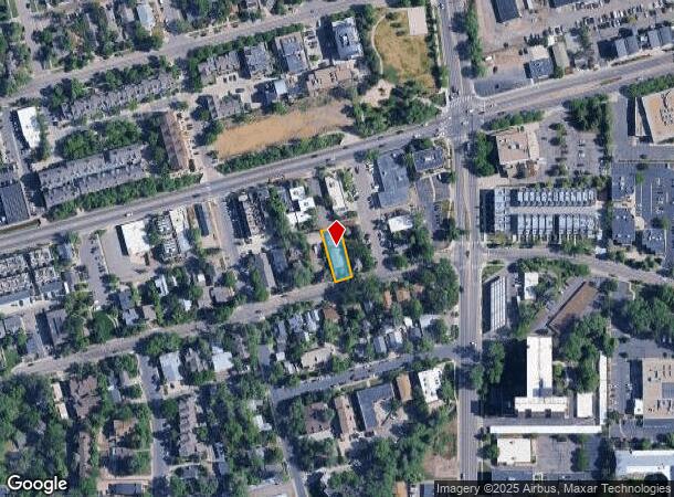 2333 Walnut St, Boulder, CO Parcel Map