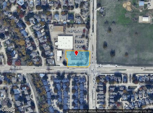  2001 Custer Rd, Plano, TX Parcel Map