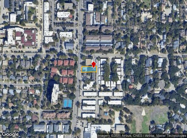 7870 Broadway, San Antonio, TX Parcel Map