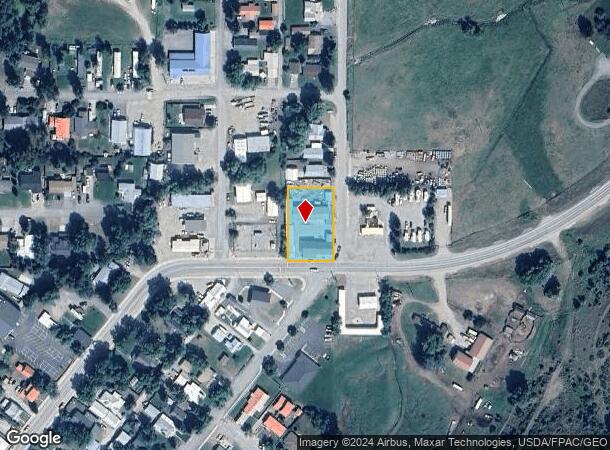  66 N Woodard Ave, Absarokee, MT Parcel Map