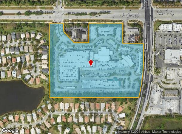  16100 Pines Blvd, Pembroke Pines, FL Parcel Map