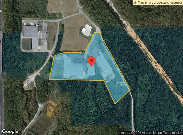  1126 Luther Seiber Blvd, Jacksboro, TN Parcel Map