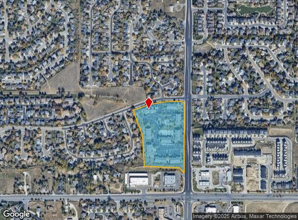 11706 W Chenango Dr, Morrison, CO Parcel Map