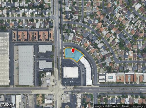 13920 Valley View Ave, La Mirada, CA Parcel Map