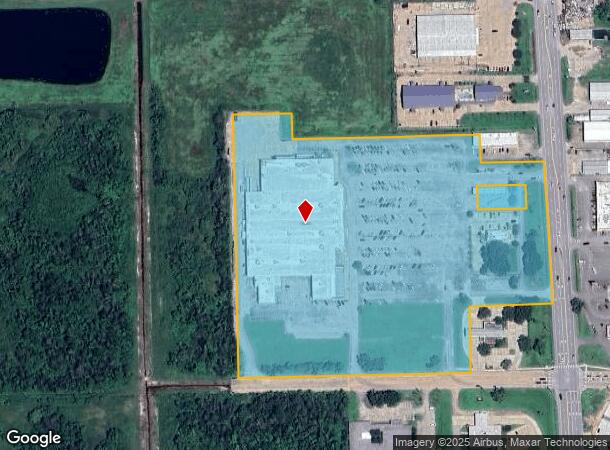 1801 N Velasco St, Angleton, TX Parcel Map