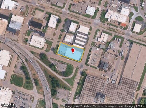  123 Se Madison St, Topeka, KS Parcel Map