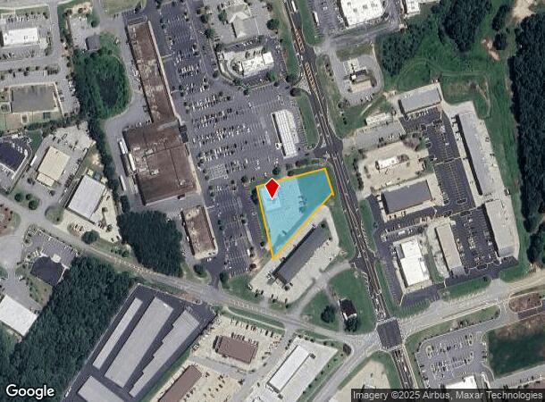 7390 Spout Springs Rd, Flowery Branch, GA Parcel Map