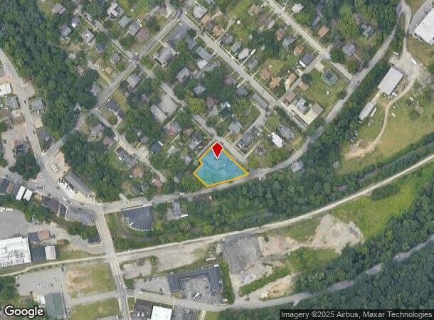 25 Hastings Ave, Oakdale, PA Parcel Map