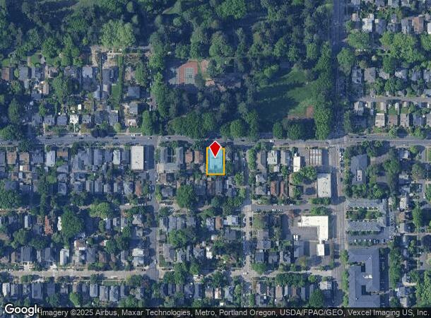  3744 Se Stark St, Portland, OR Parcel Map
