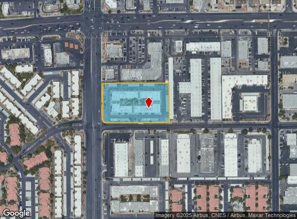  4170 S Decatur Blvd, Las Vegas, NV Parcel Map