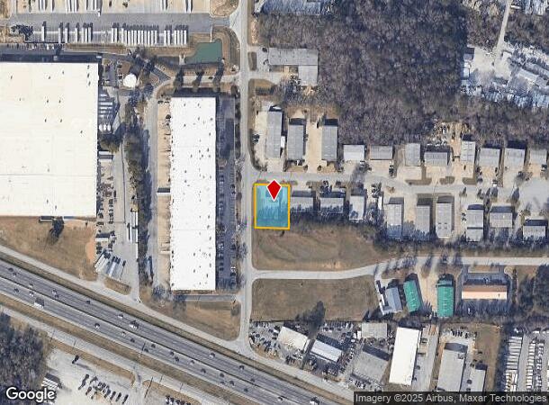  1300 Olympic Ct Sw, Conyers, GA Parcel Map
