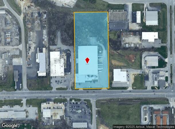  2020 W Coliseum Blvd, Fort Wayne, IN Parcel Map