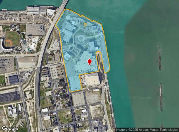  1900 N Chaparral St N, Corpus Christi, TX Parcel Map