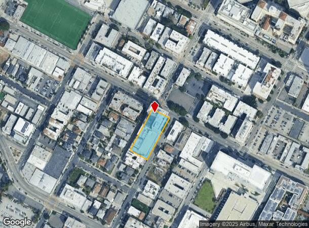 1256 W 7Th St, Los Angeles, CA Parcel Map
