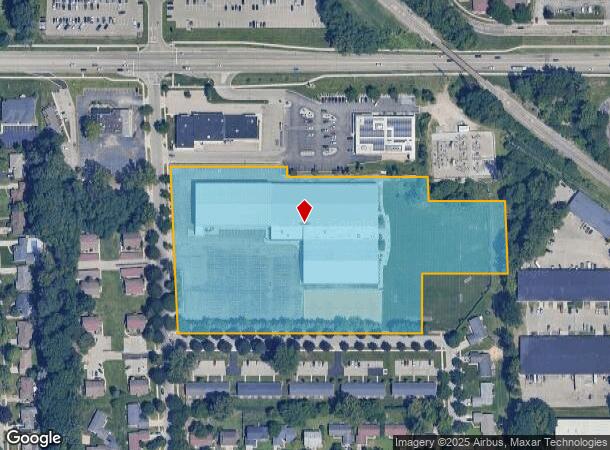2100 28Th St Se, Grand Rapids, MI Parcel Map