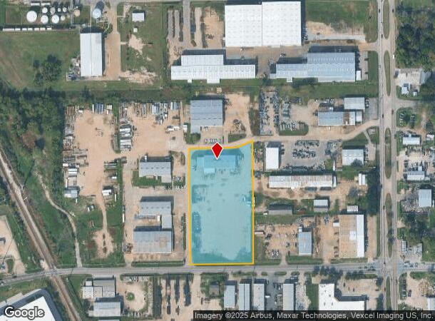 11616 N Galayda St, Houston, TX Parcel Map