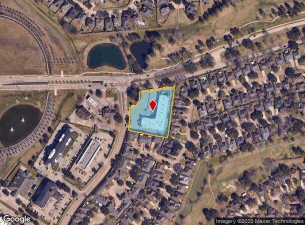  1801 Country Place Pky, Pearland, TX Parcel Map