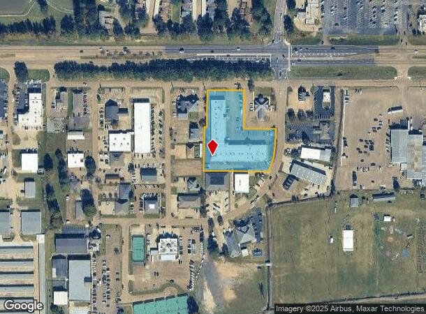 118 Service Dr, Brandon, MS Parcel Map