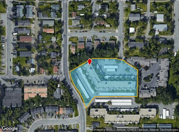 1601 Nelchina St, Anchorage, AK Parcel Map