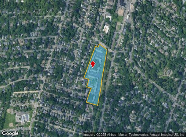  68 Franklin St, Tenafly, NJ Parcel Map