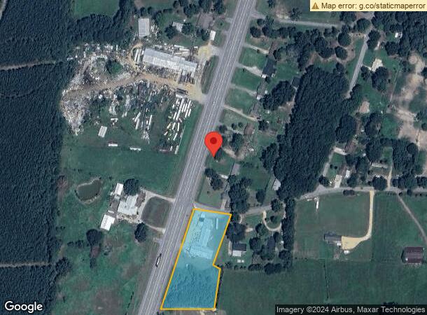  7008 Highway 167 S, Sheridan, AR Parcel Map