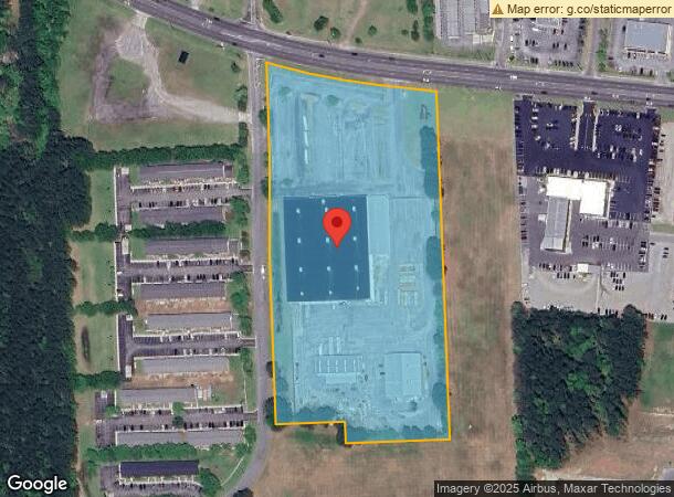  1055 Sw Greenville Blvd Sw, Greenville, NC Parcel Map