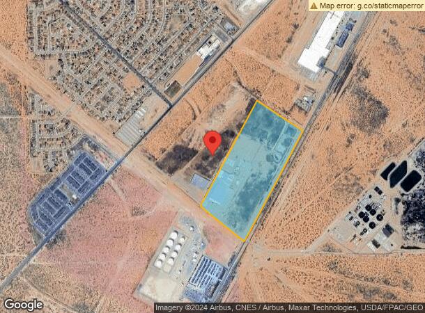  8000 Ashley Rd, El Paso, TX Parcel Map