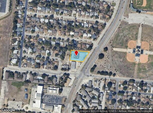  2415 Jamar Blvd, San Antonio, TX Parcel Map