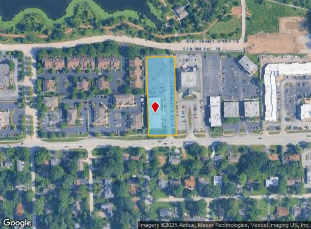  7350 W College Dr, Palos Heights, IL Parcel Map