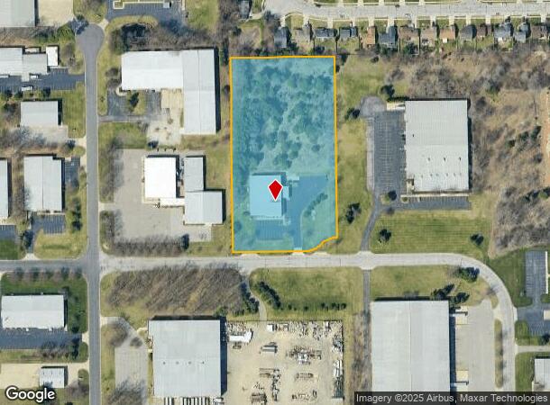 3445 Wm Richardson Ct, South Bend, IN Parcel Map