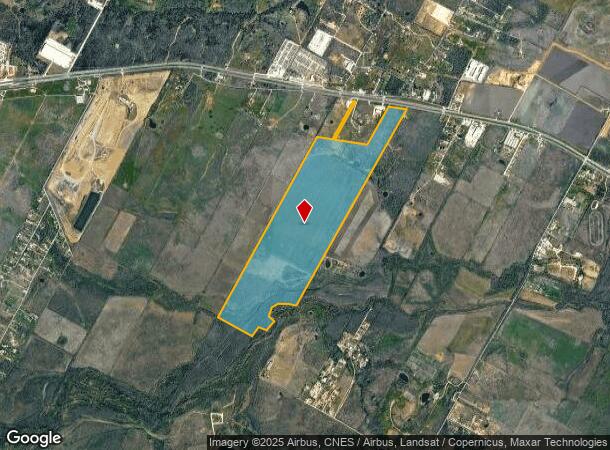 E State Hy 71, Del Valle, TX Parcel Map