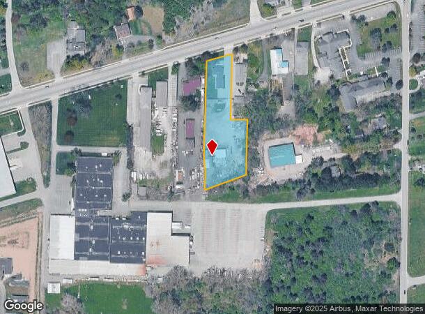  10185 Main St, Clarence, NY Parcel Map