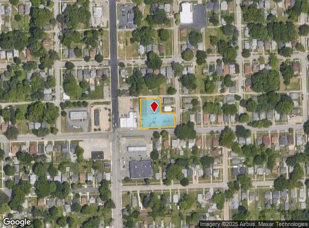  1228 E Wood St, Decatur, IL Parcel Map