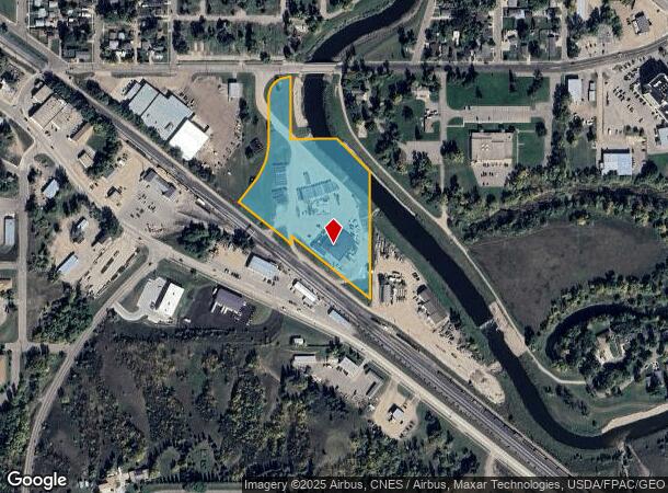 1015 17Th St Se, Minot, ND Parcel Map