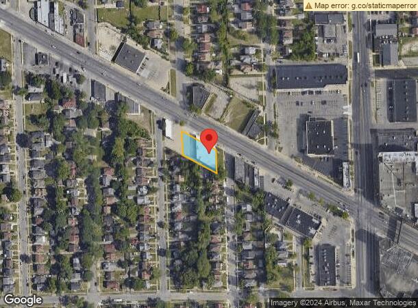  15725 Grand River Ave, Detroit, MI Parcel Map