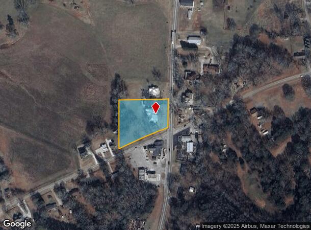  1250 Nicholsville Rd, Monroe, GA Parcel Map