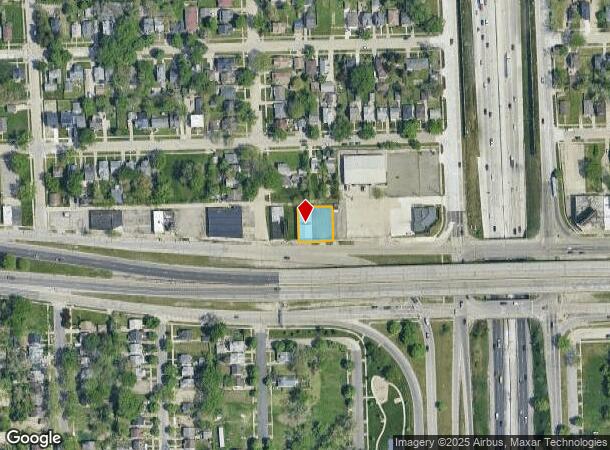  721 E 8 Mile Rd, Hazel Park, MI Parcel Map